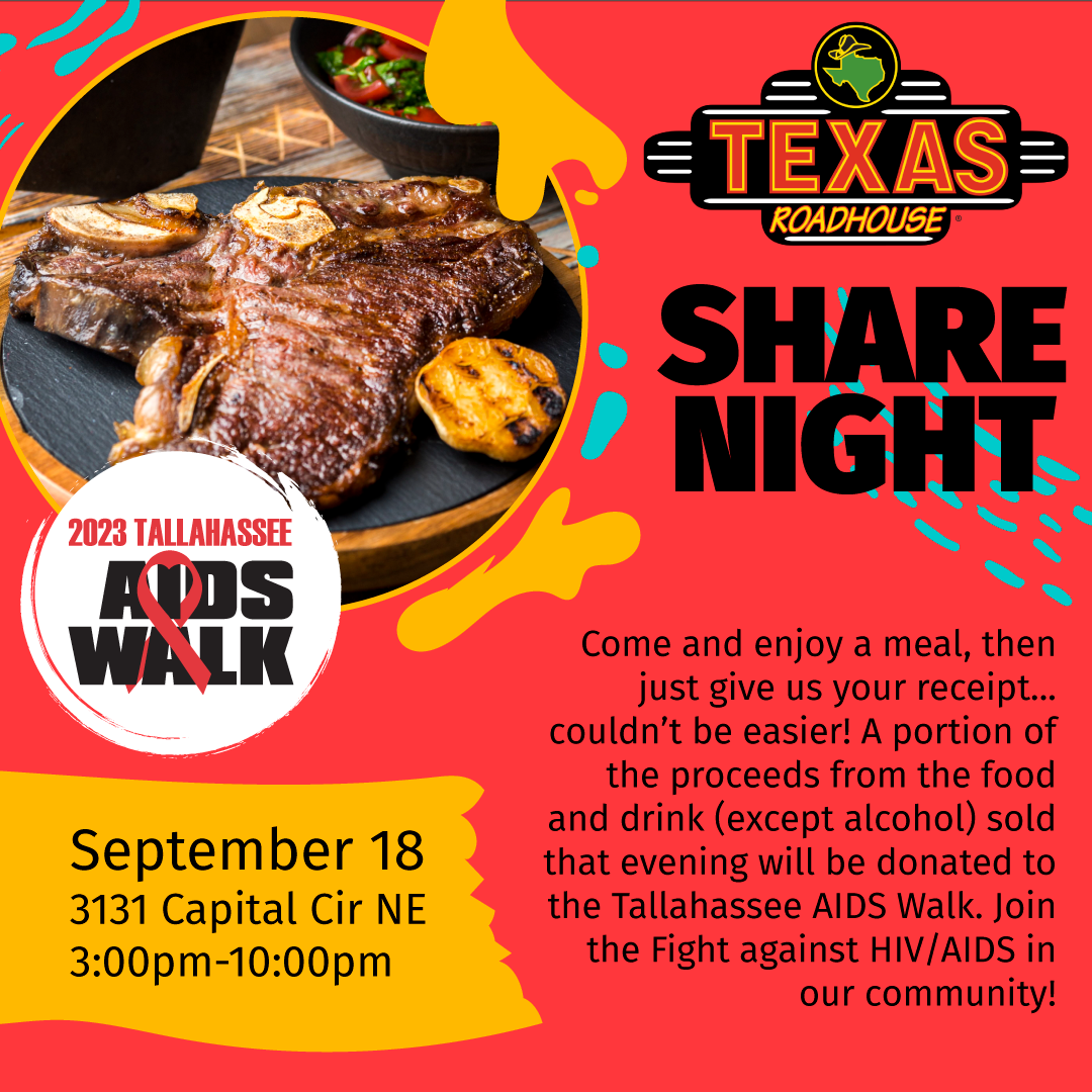 Texas Roadhouse Share Night Square Graphic 2