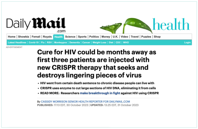 crispr daily mail