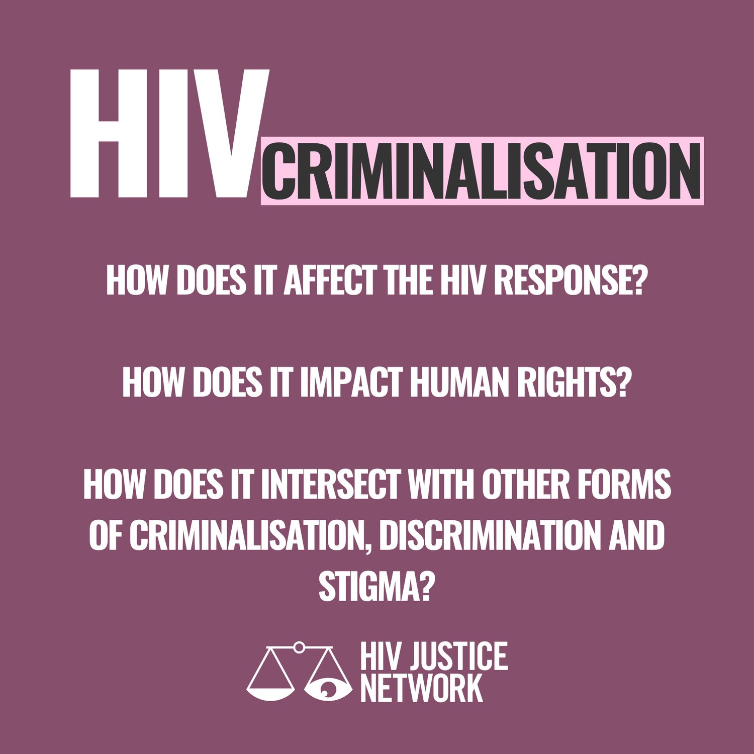 HIV criminalisation