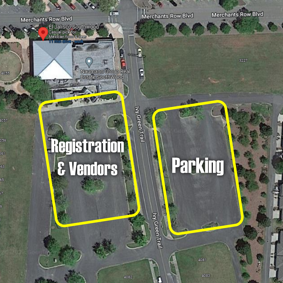 Parking and Registration Map